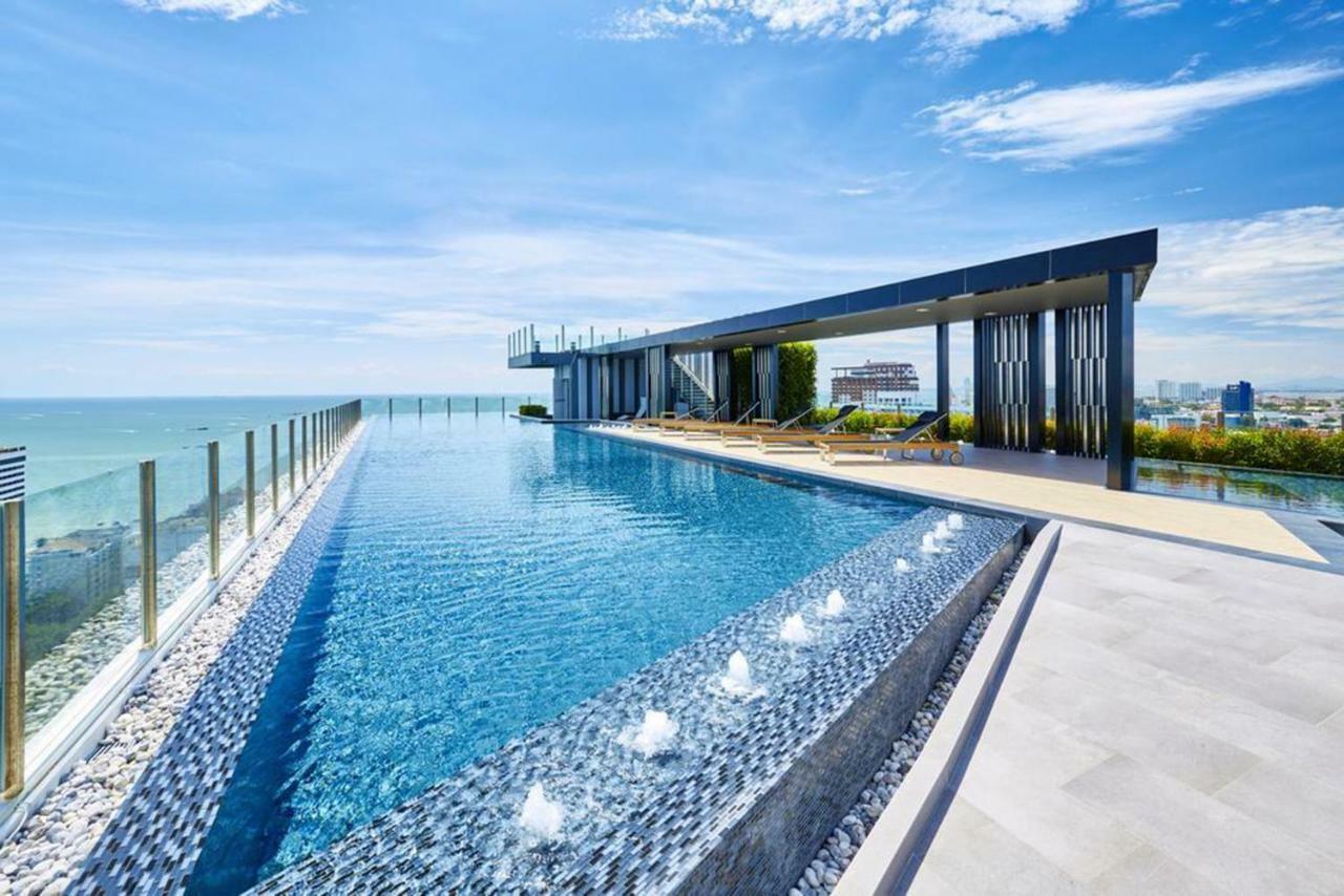 Апартаменты The Base Deluxe Паттайя Экстерьер фото