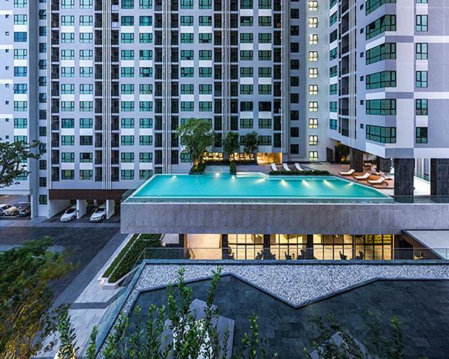 Апартаменты The Base Deluxe Паттайя Экстерьер фото