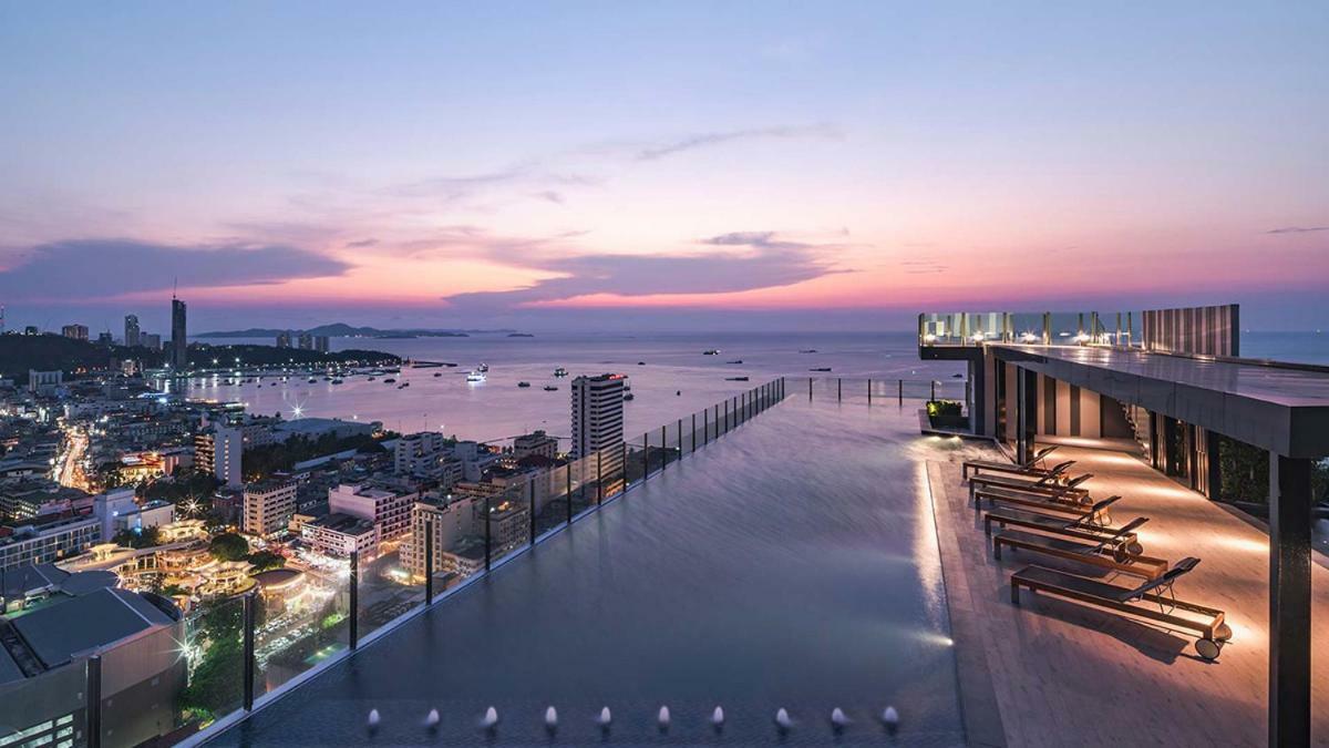 Апартаменты The Base Deluxe Паттайя Экстерьер фото